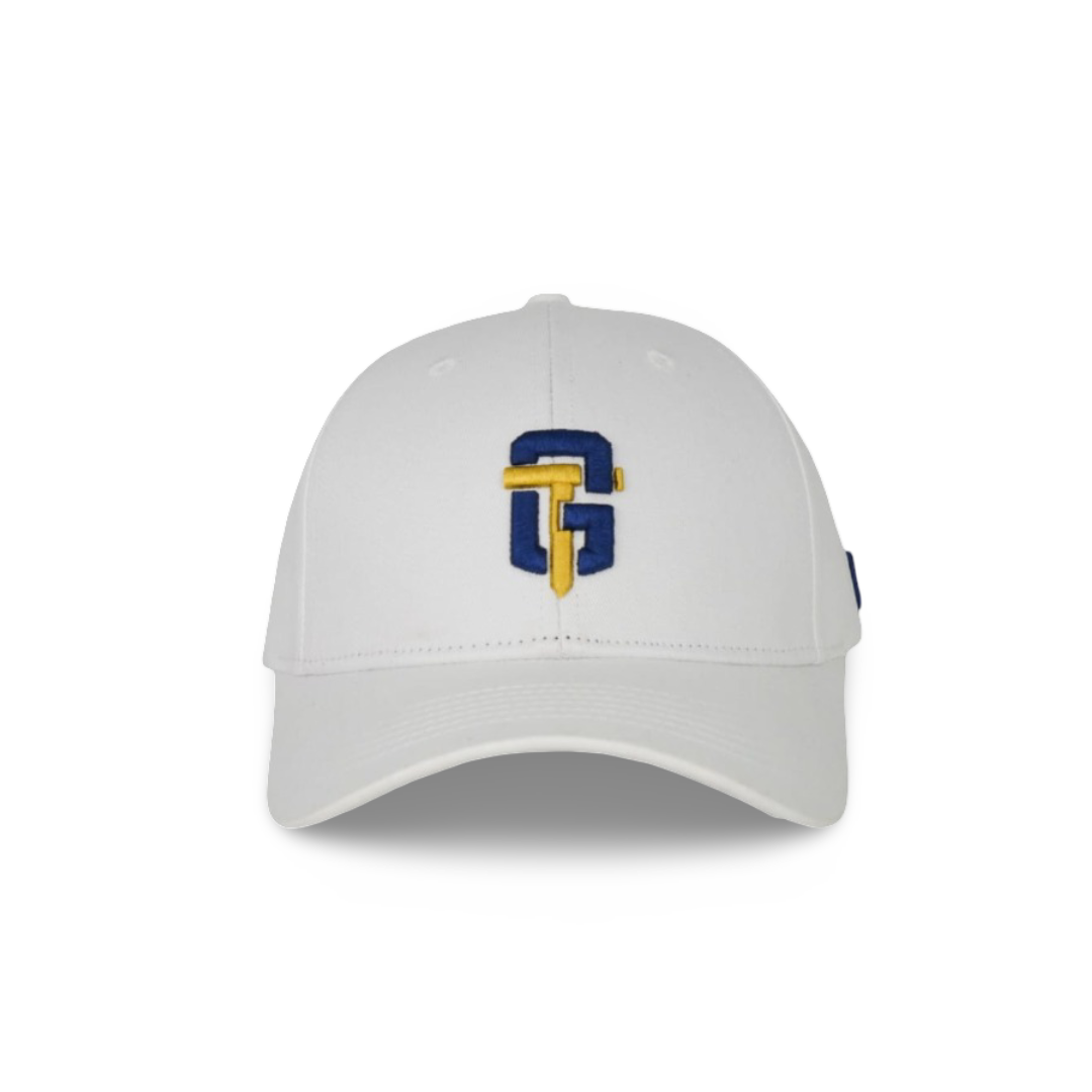 ValienteCaps white baseball cap with adjustable strap and embroidered front, casual sporty headwear for men and women.