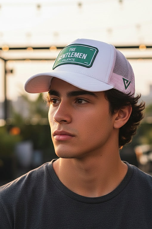 
                  
                    "The Gentleman" Trucker Cap — Elegance Meets Confidence !!
                  
                