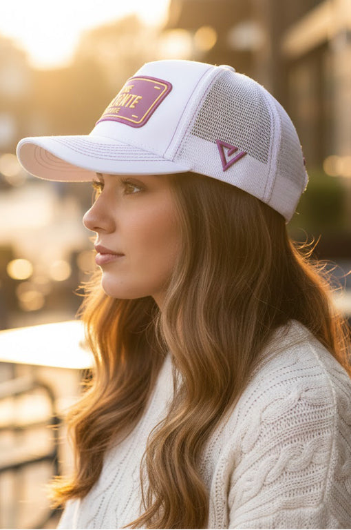 
                  
                    "The Chosen" Trucker Hat Premium Rubber Logo
                  
                