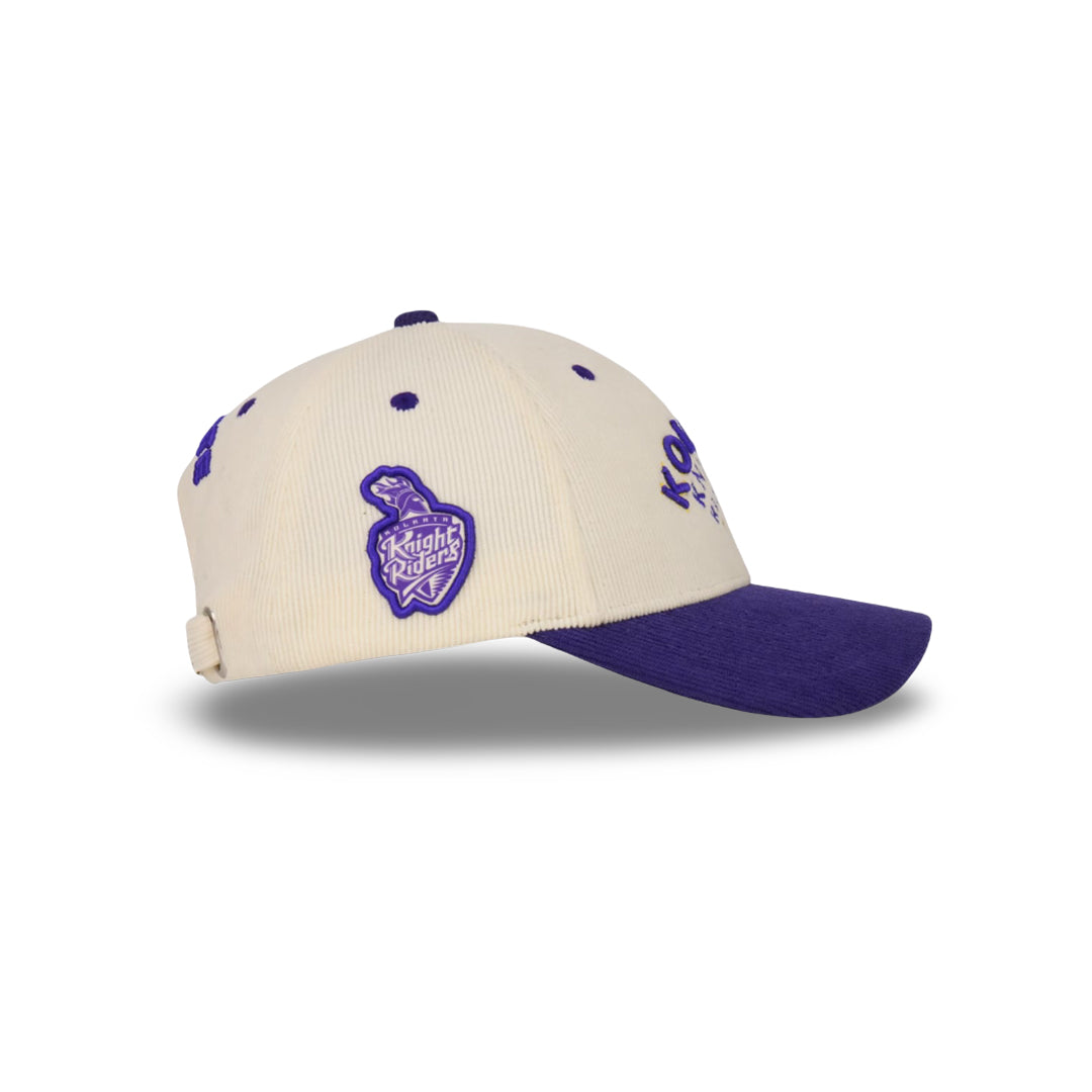 
                  
                    Royal Dynasty cap by ValienteCaps, navy blue adjustable baseball cap with embroidered royal crest, front view.
                  
                