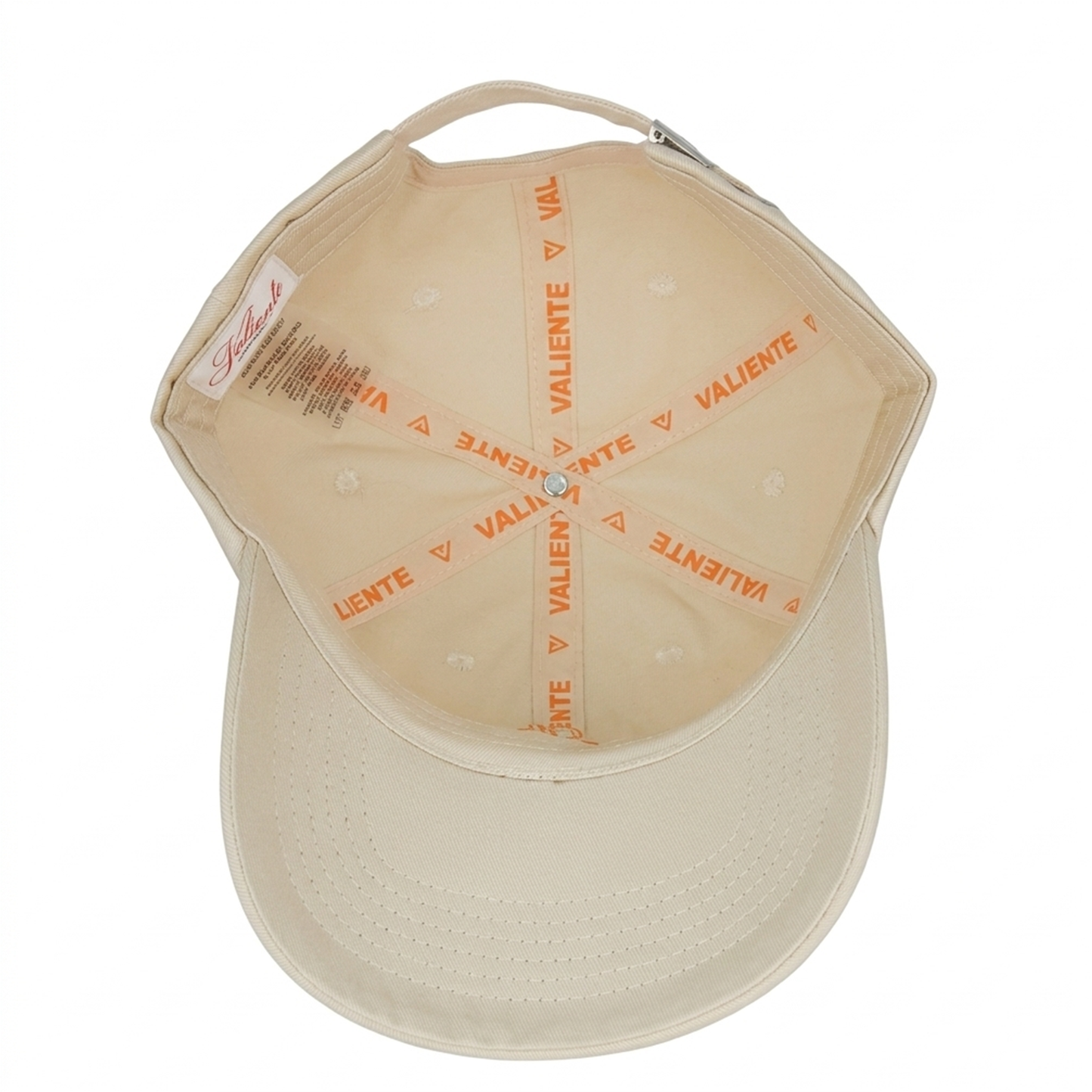 
                  
                    ValienteCaps Oh My Baby logo cap in black with white embroidery, adjustable strap and curved brim, casual streetwear style.
                  
                