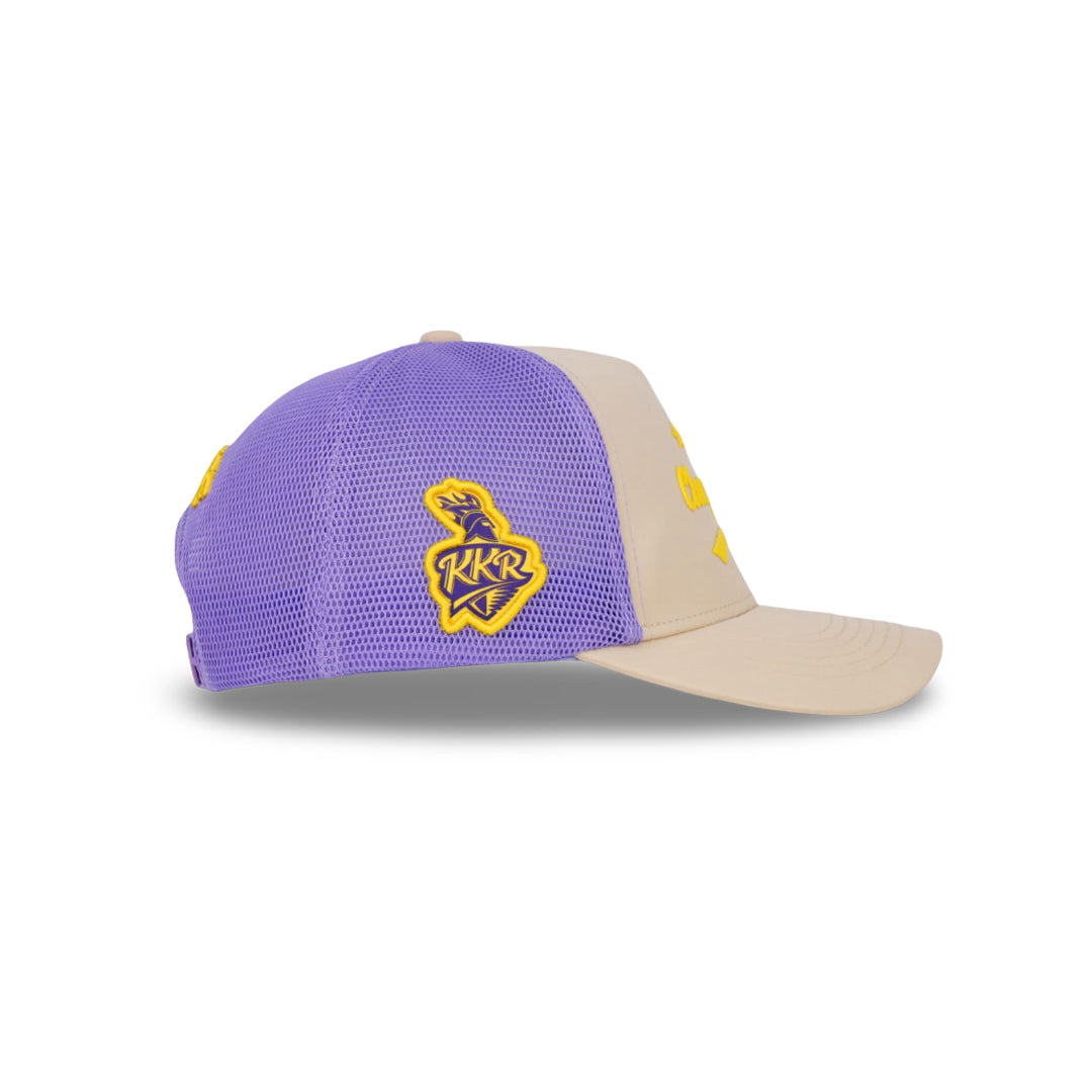 
                  
                    ValienteCaps KKR Exclusive Champion silicon logo trucker cap with adjustable mesh back and embroidered team logo, casual headwear
                  
                
