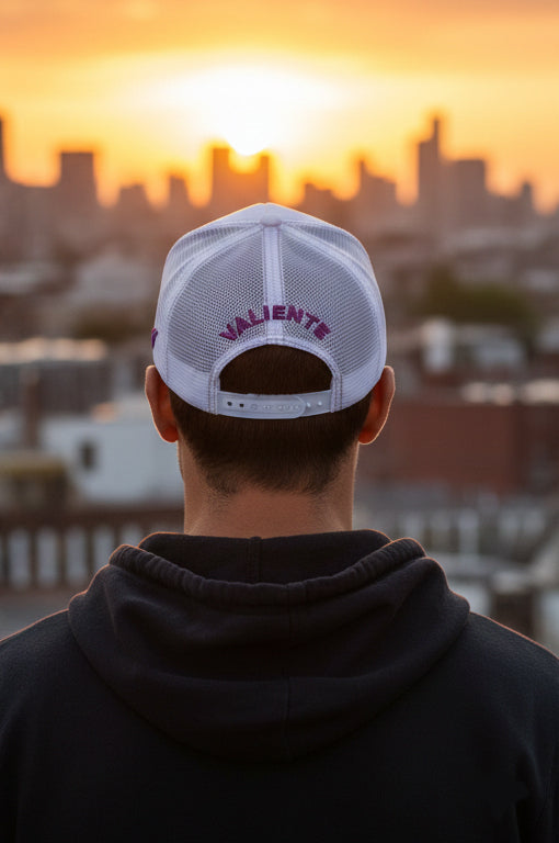 
                  
                    "The Chosen" Trucker Hat Premium Rubber Logo
                  
                