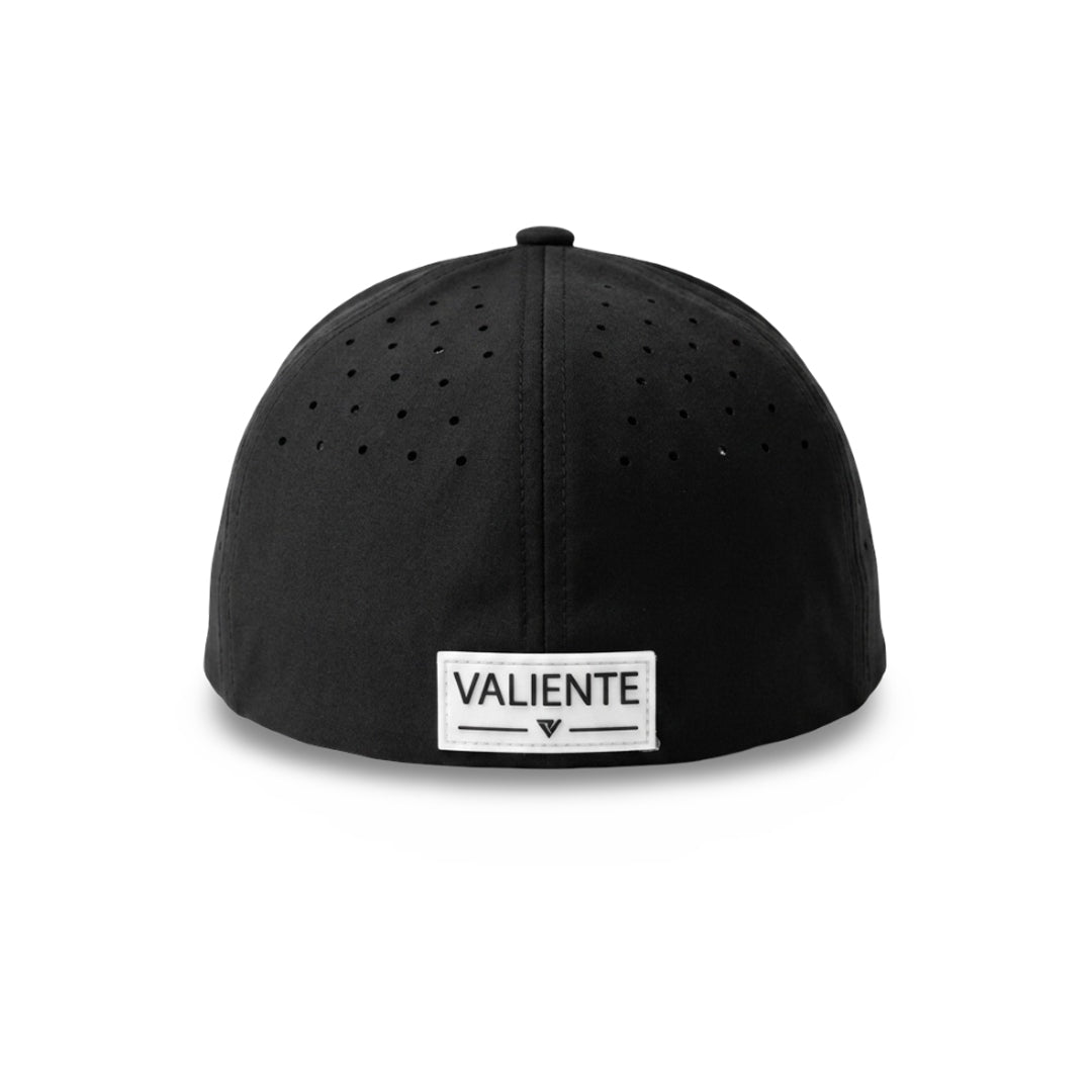 
                  
                    ValienteCaps Los Angeles Pro baseball cap with adjustable strap and embroidered LA logo in navy and white.
                  
                