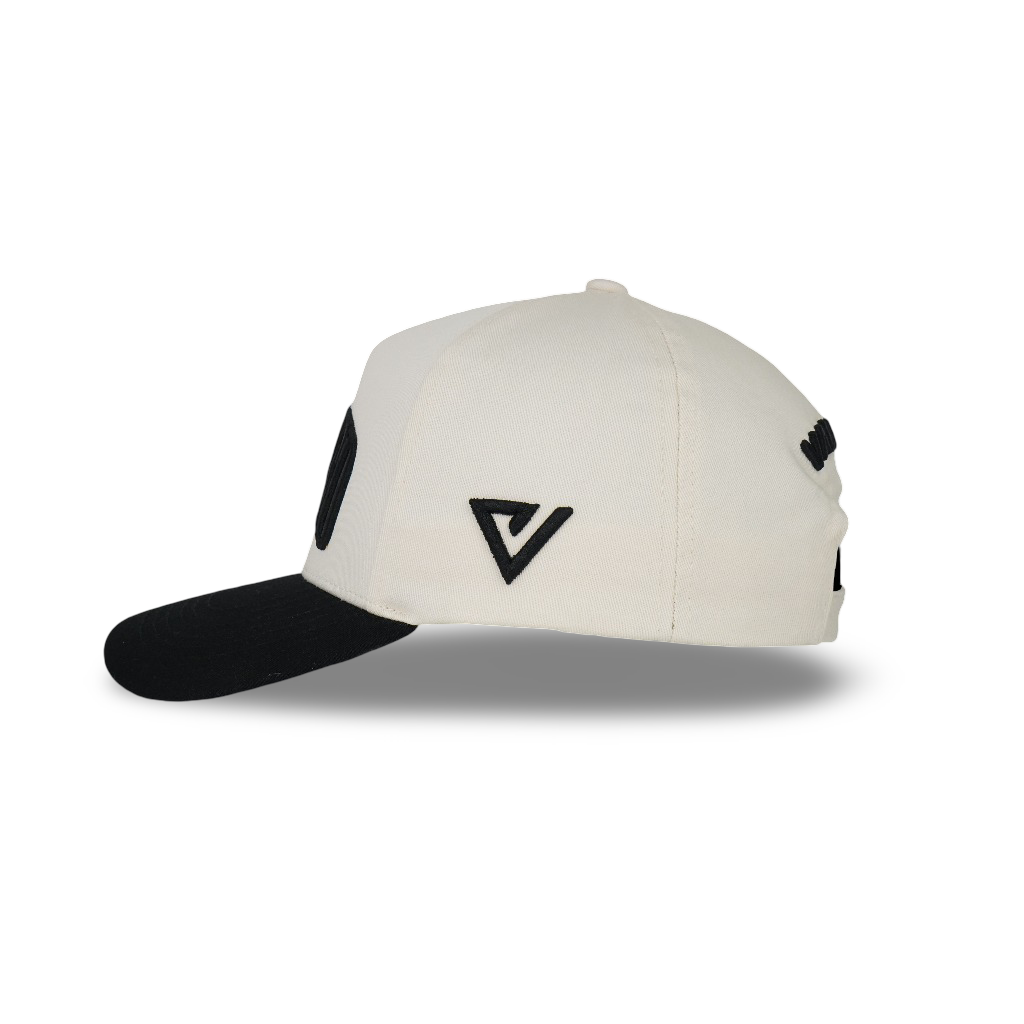 
                  
                    Black ValienteCaps "Blessed" snapback cap with embroidered "Blessed" text and adjustable strap, front view.
                  
                