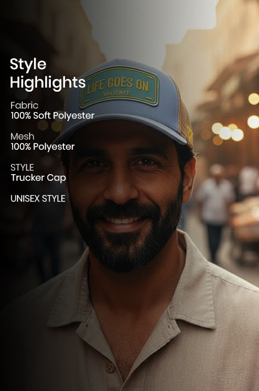 
                  
                    "Life Goes On" Trucker Hat — Keep Moving Forward
                  
                