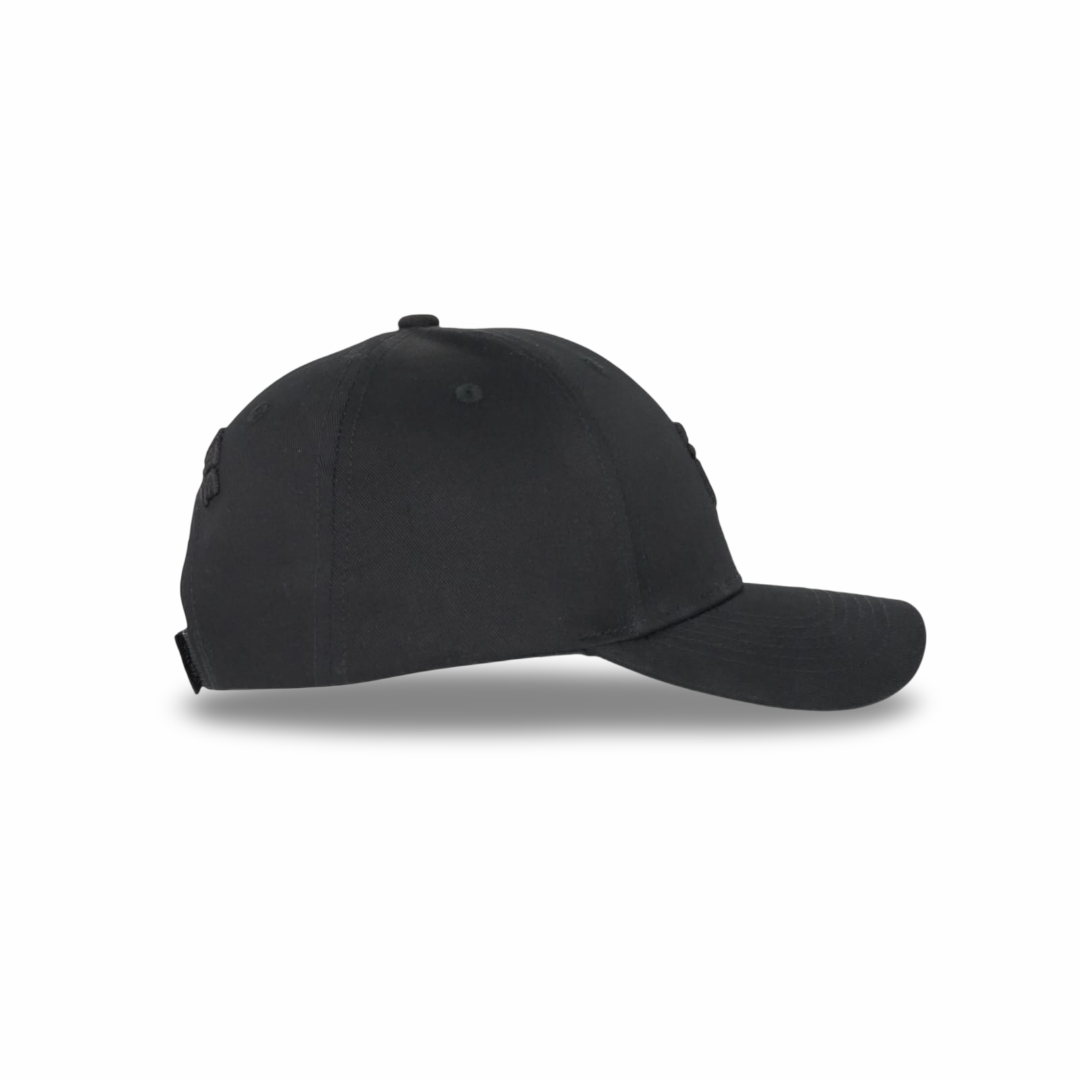 
                  
                    ValienteCaps GT Black baseball cap with curved brim and adjustable strap, casual hat for everyday wear.
                  
                