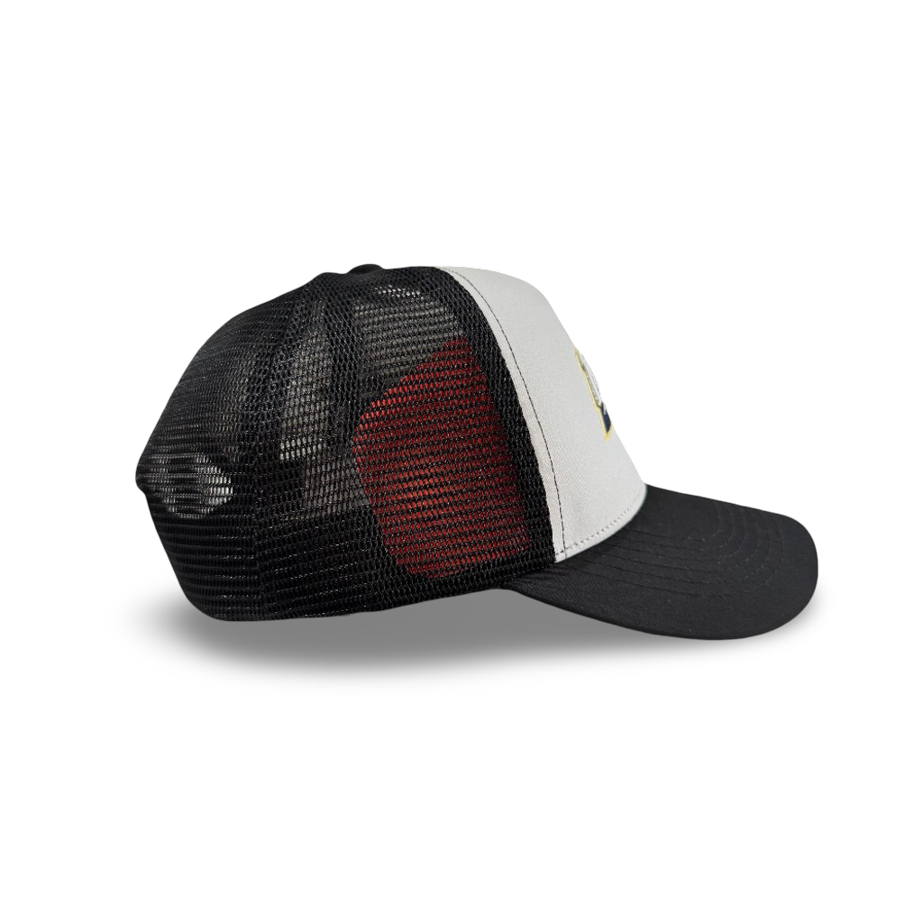 
                  
                    Valiente GT Classic Trucker Hat with embroidered logo, adjustable mesh back, and structured front panel.
                  
                