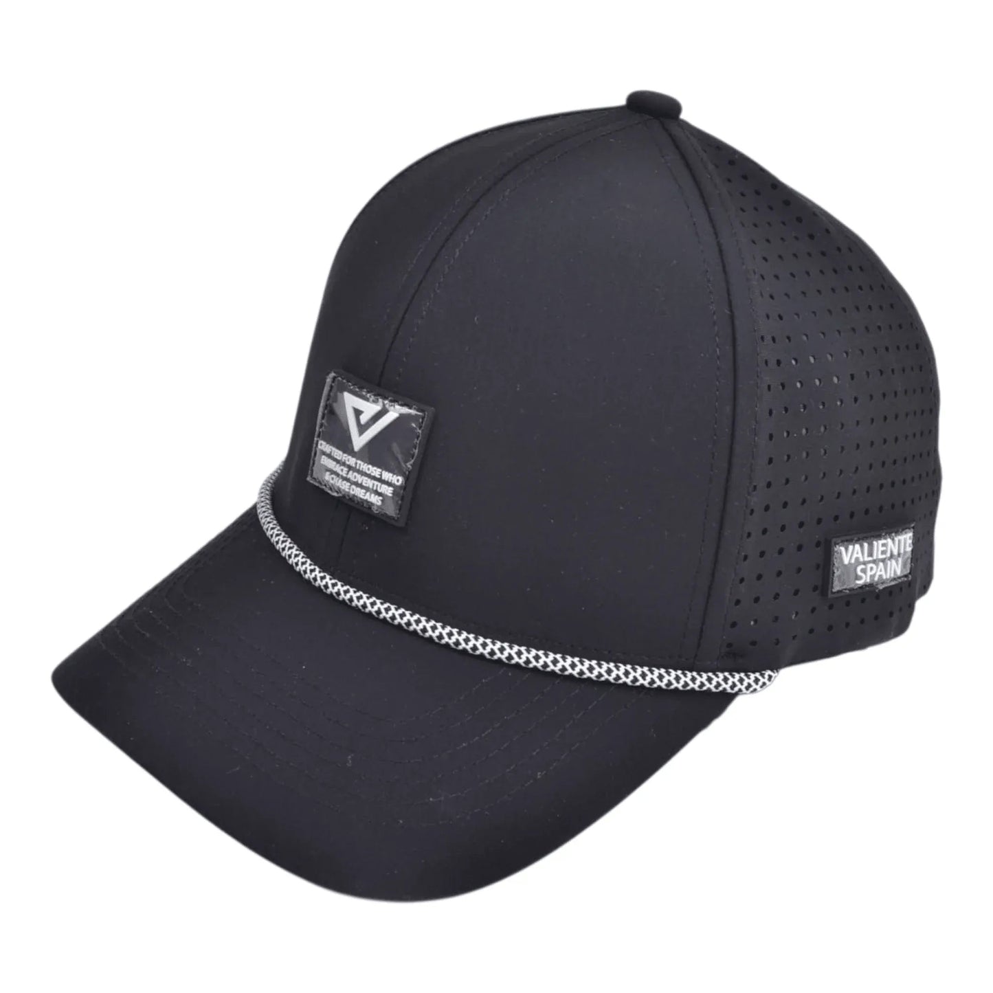 Athleisure / Golf cap (Black) - valientecaps