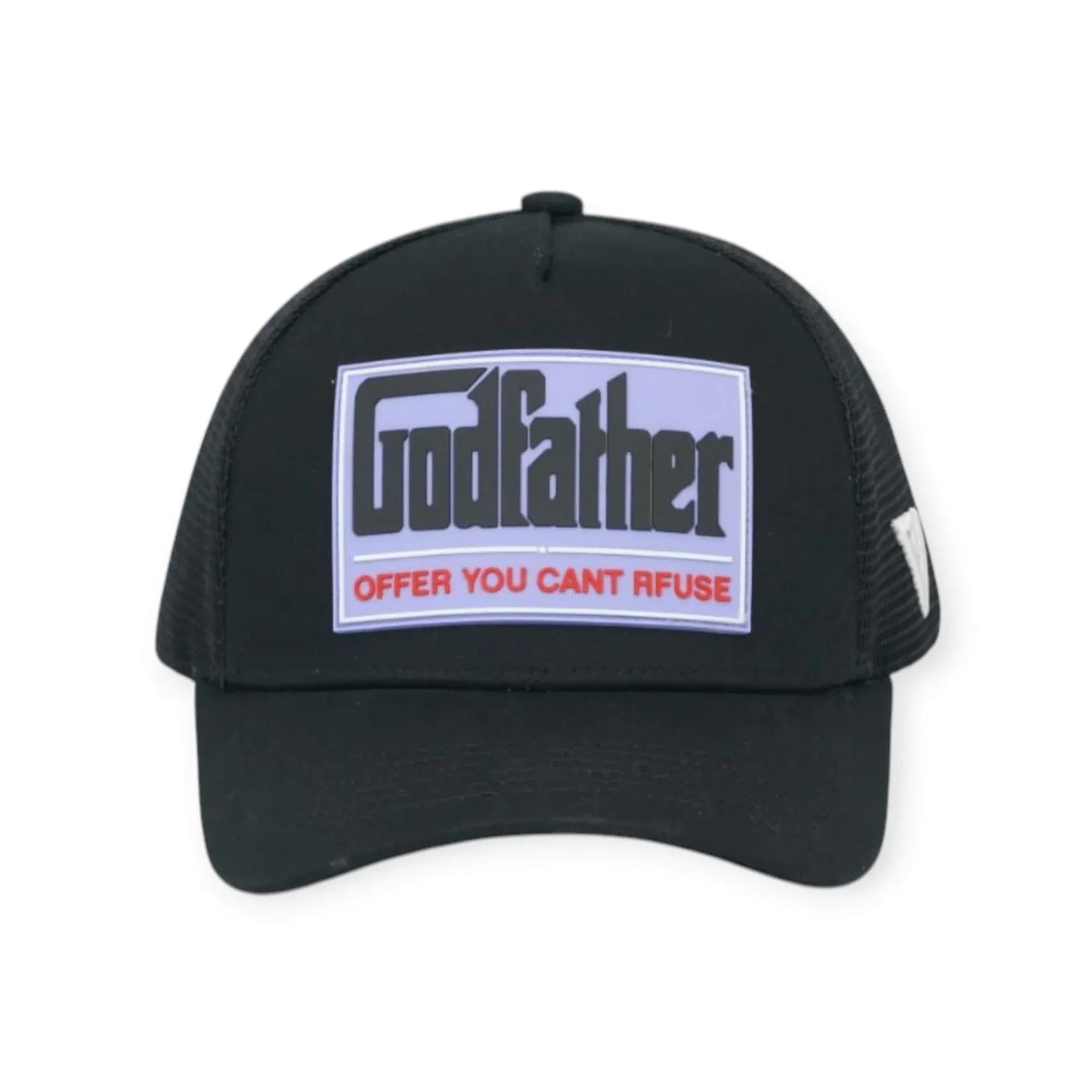 
                  
                    Black Godfather Rubber Logo - valientecaps
                  
                