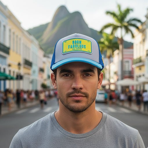 "Born Fabulous" Trucker Hat - Confidence is Your Crown - valientecaps
