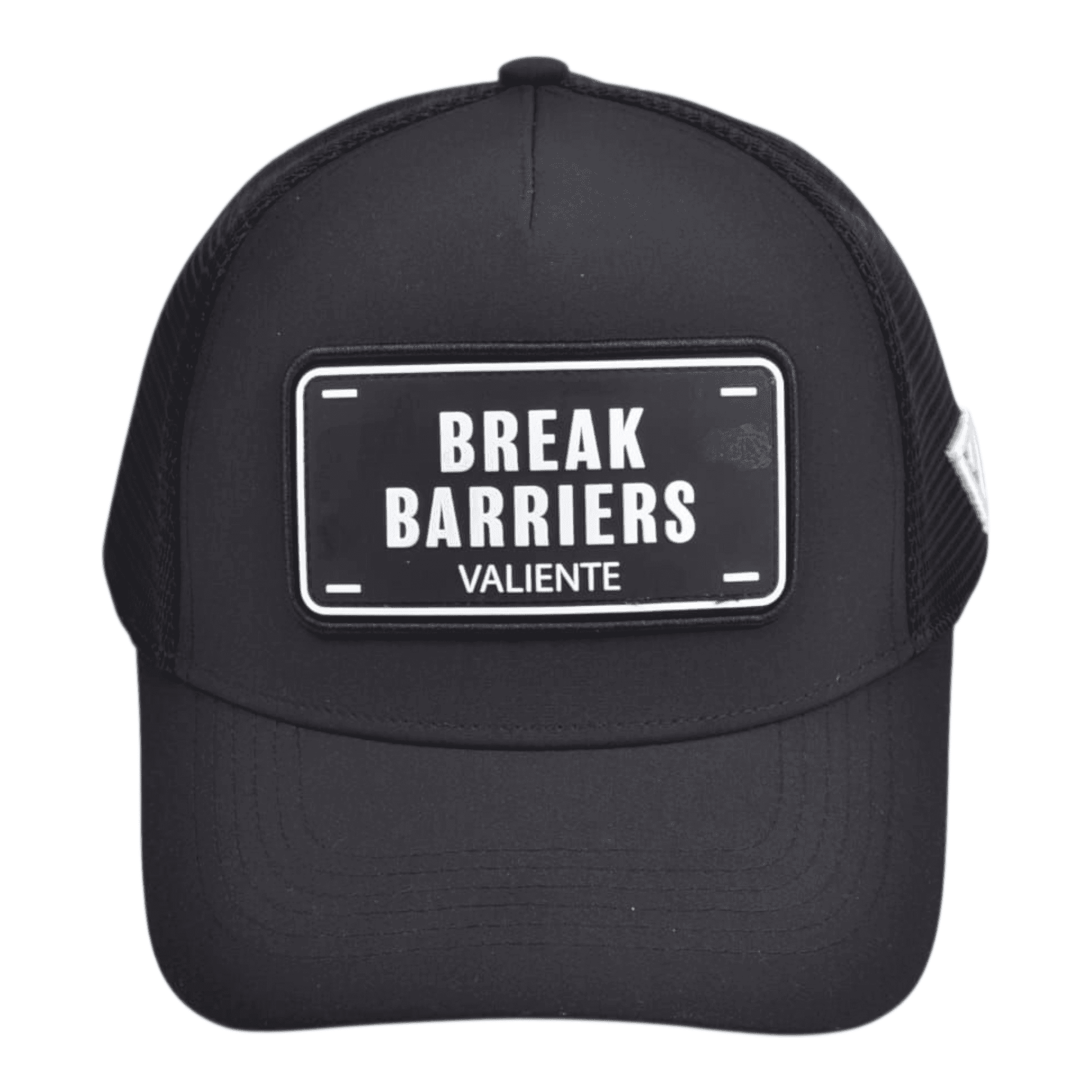 "Break Barriers" Trucker Hat — Smash Limits, Rise Higher - valientecaps