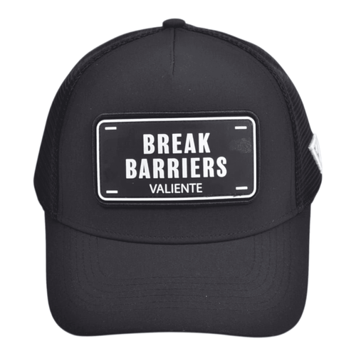 "Break Barriers" Trucker Hat — Smash Limits, Rise Higher - valientecaps