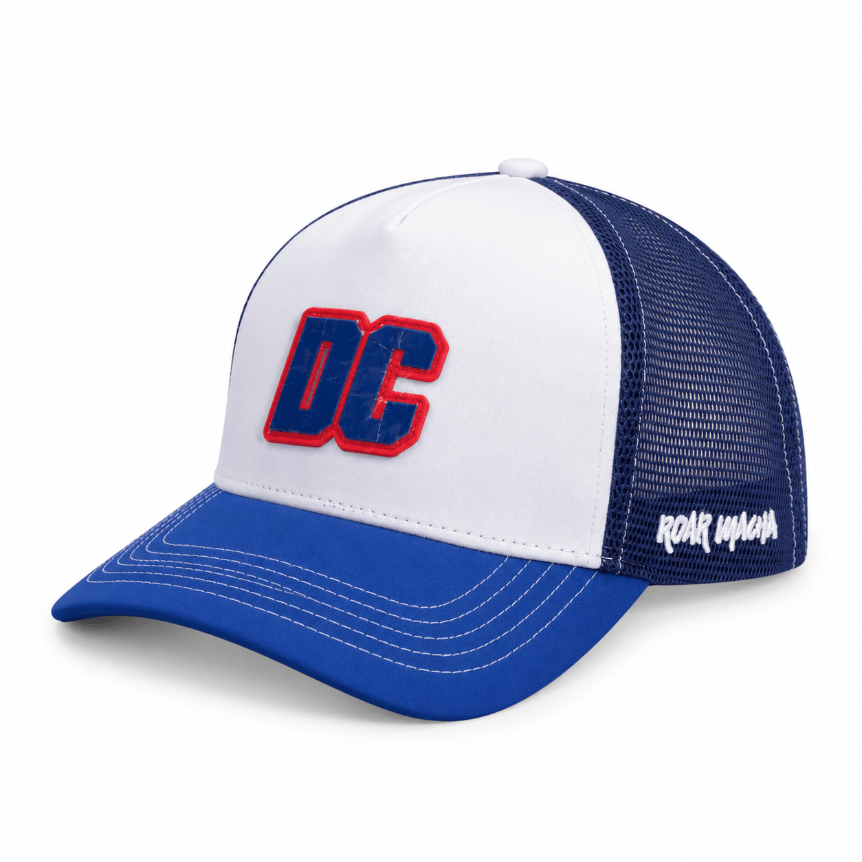 DC Premium Rubber Logo Trucker - valientecaps