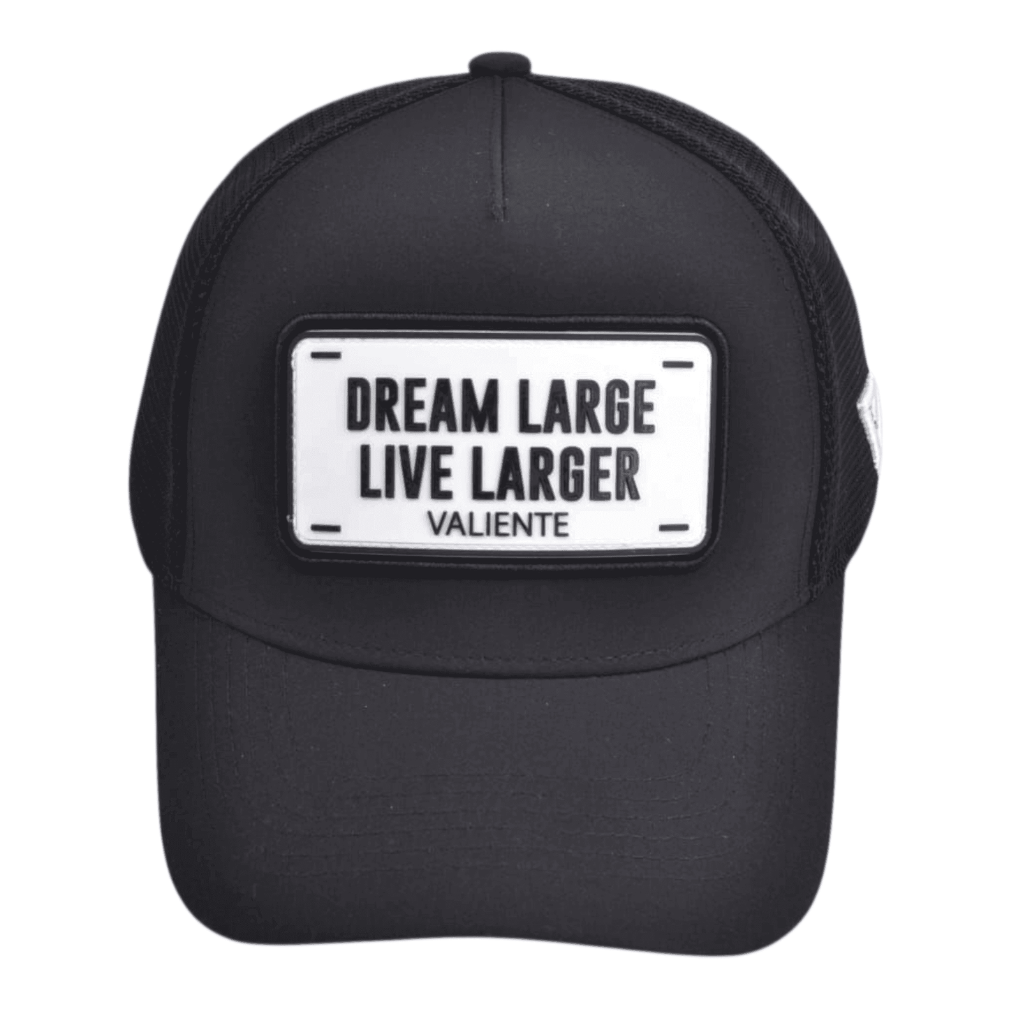
                  
                    "Dream Large, Live Larger" Trucker Hat — Chase Big, Live Bold - valientecaps
                  
                