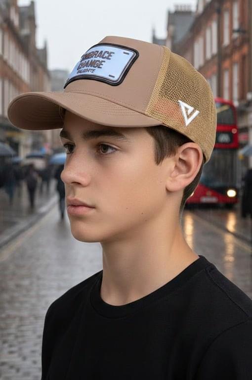 
                  
                    "Embrace Change" Trucker Hat — Evolve and Thrive - valientecaps
                  
                