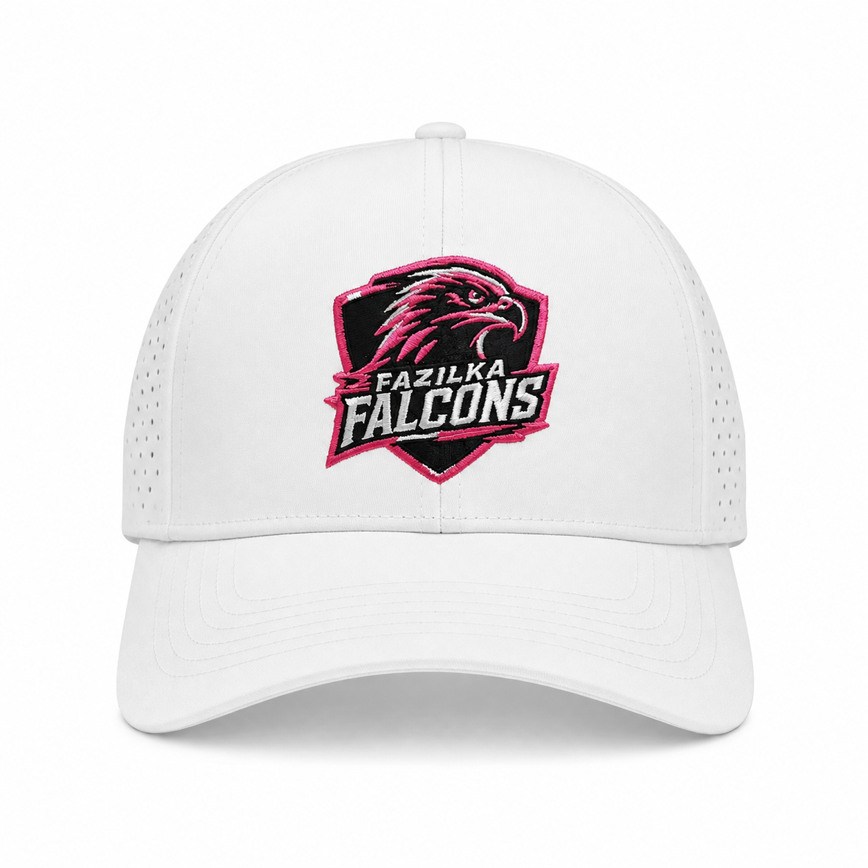 
                  
                    Fazilka Falcon White Cap
                  
                