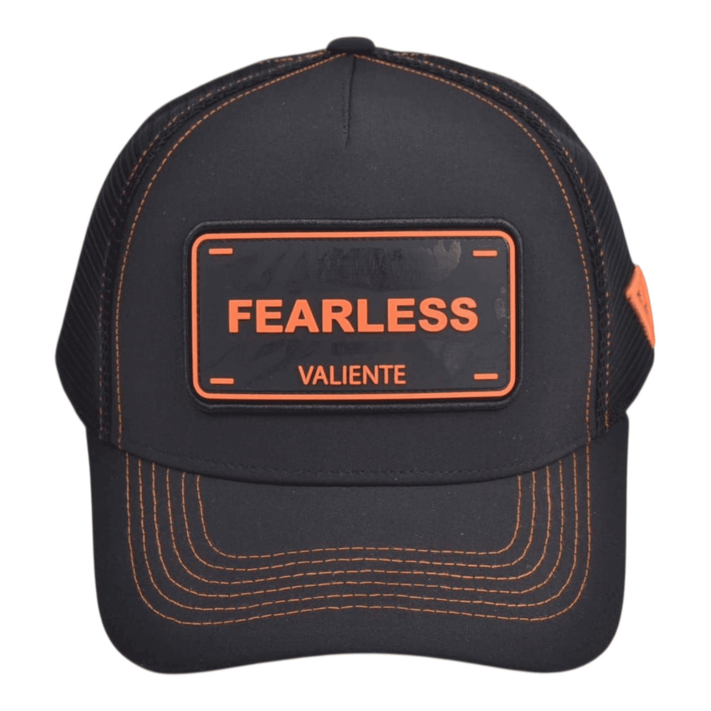 
                  
                    "Fearless" Trucker Hat — Conquer Without Fear - valientecaps
                  
                