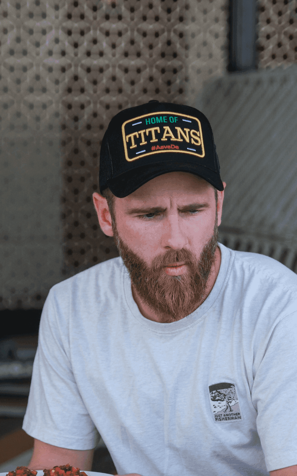 
                  
                    Home of Titans Trucker - valientecaps
                  
                