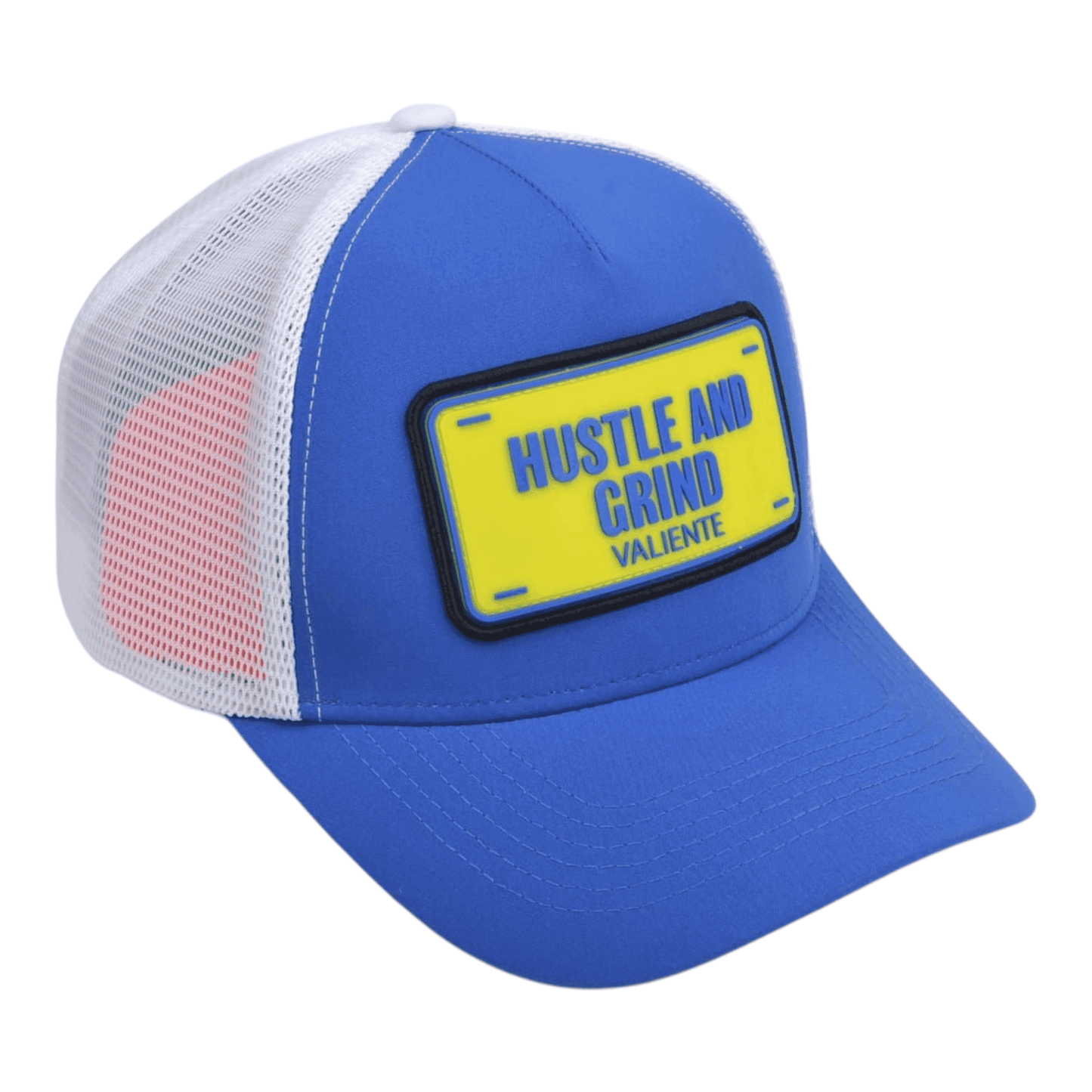 
                  
                    "Hustle and Grind" Trucker Hat — No Excuses, Just Results - valientecaps
                  
                