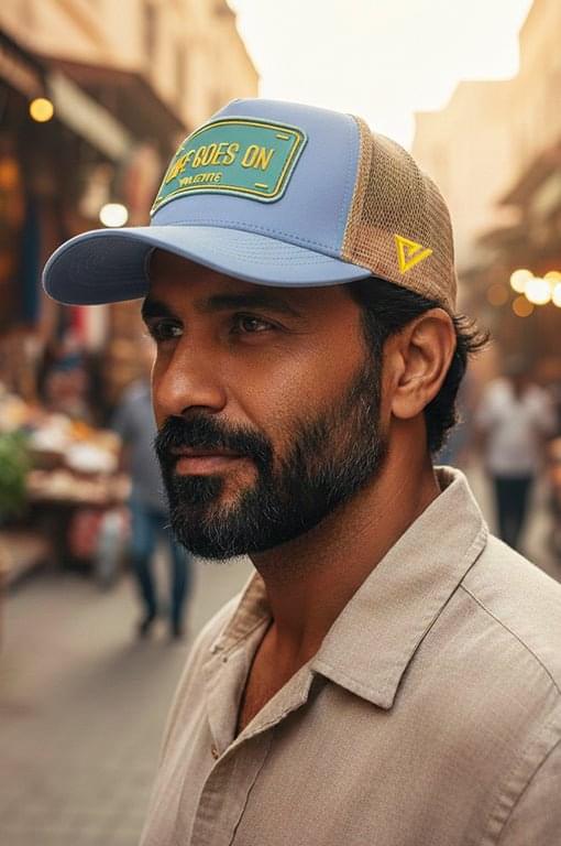 
                  
                    "Life Goes On" Trucker Hat — Keep Moving Forward - valientecaps
                  
                