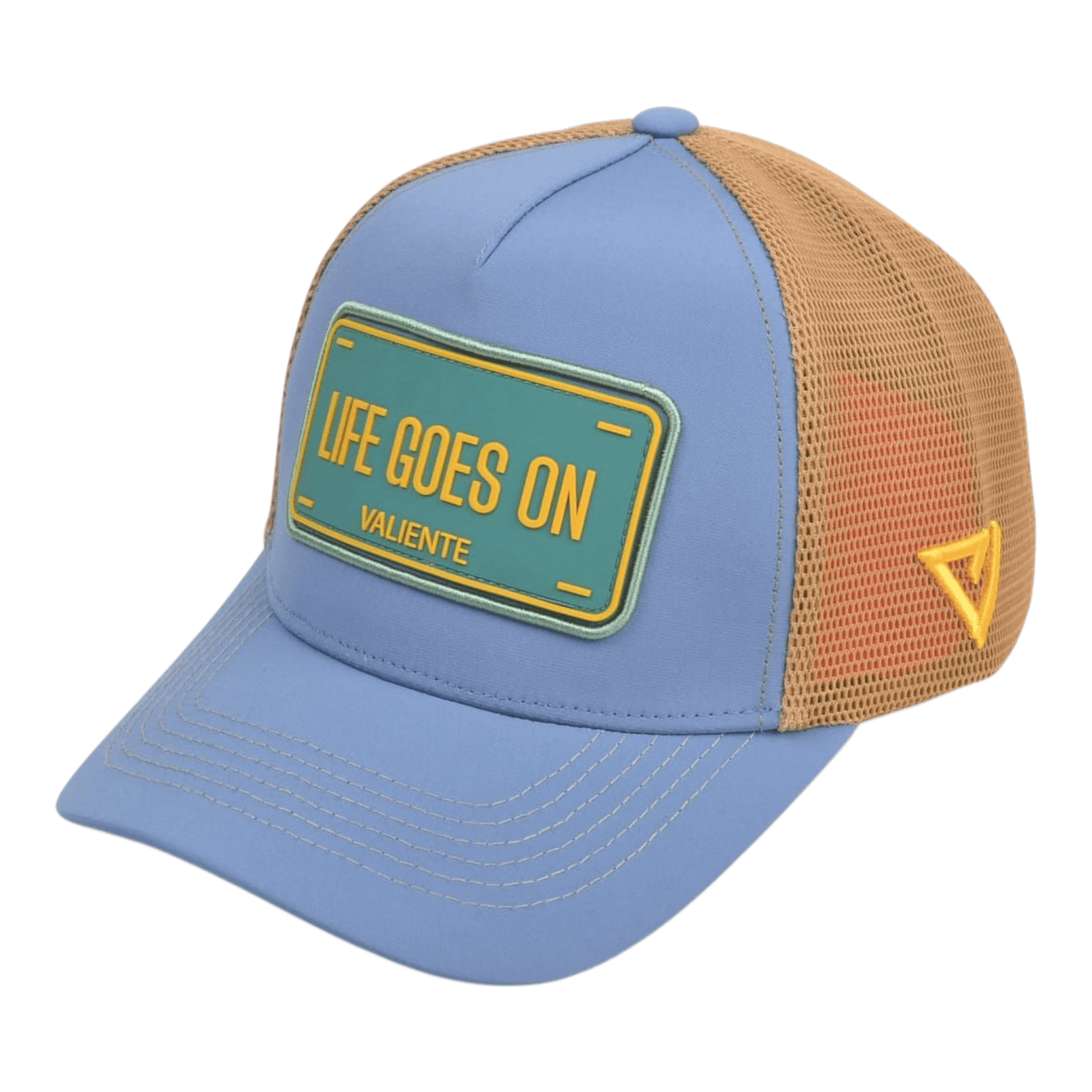 "Life Goes On" Trucker Hat — Keep Moving Forward - valientecaps