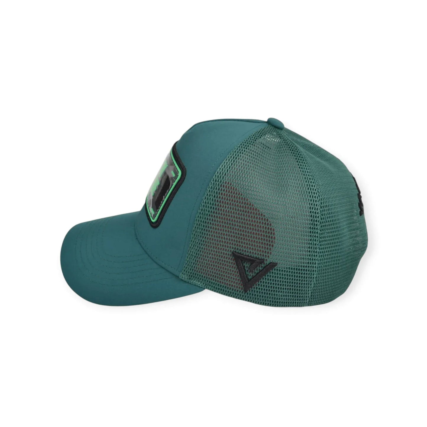 
                  
                    "One Day at a Time" Trucker Hat Premium Rubber Logo - valientecaps
                  
                