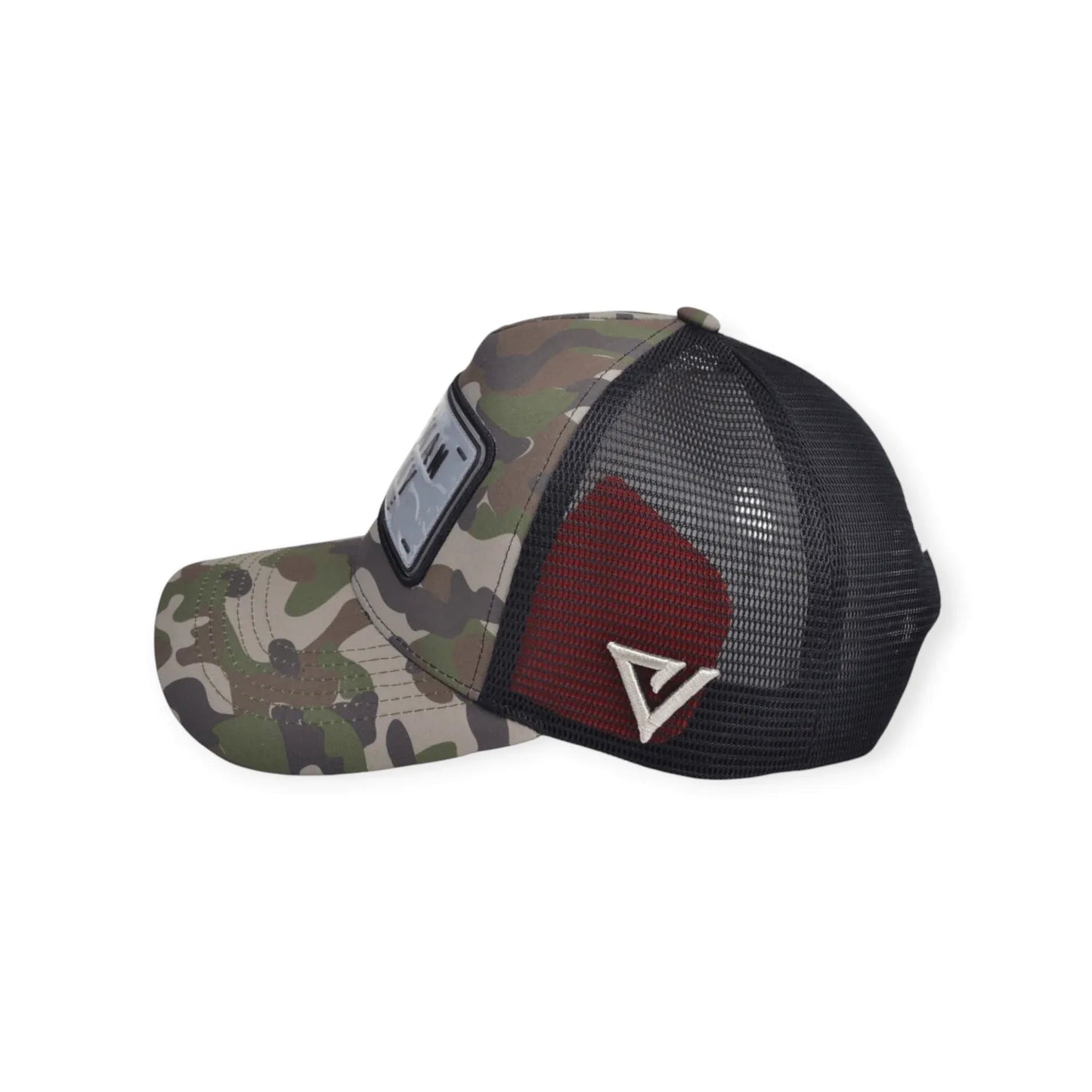 
                  
                    "One Man Army" Trucker Hat Premium Rubber Logo - valientecaps
                  
                