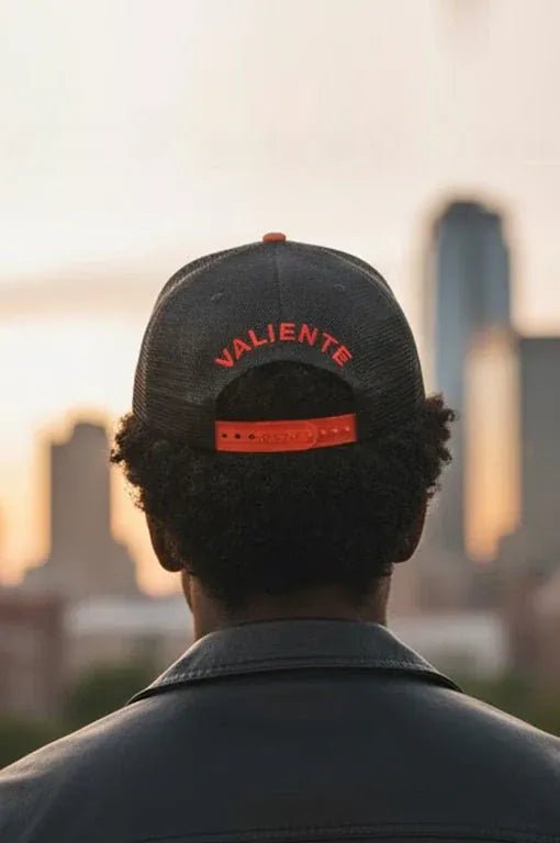 
                  
                    "Rebel Heart" Trucker Hat Premium Rubber Logo - valientecaps
                  
                