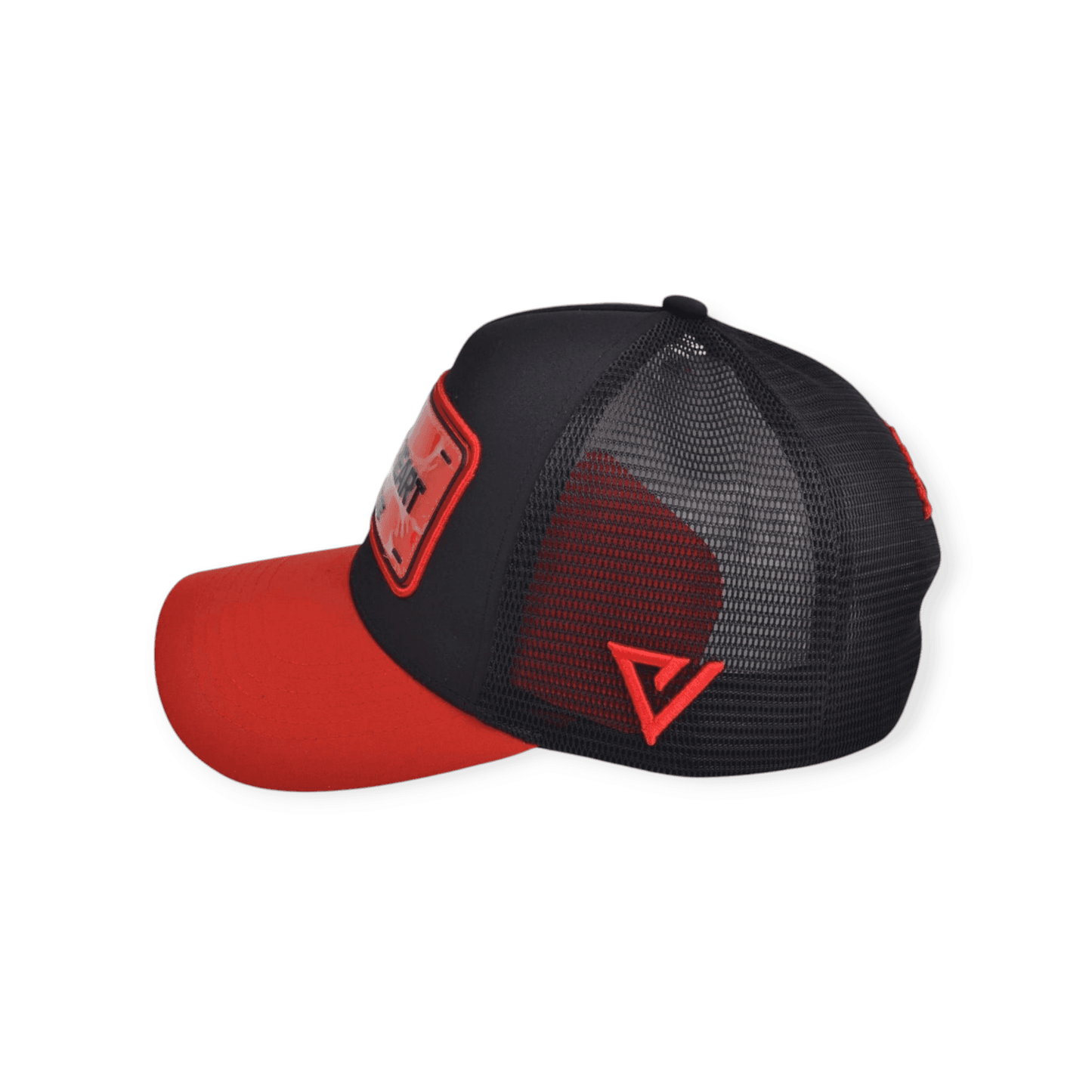 
                  
                    "Rebel Heart" Trucker Hat Premium Rubber Logo - valientecaps
                  
                