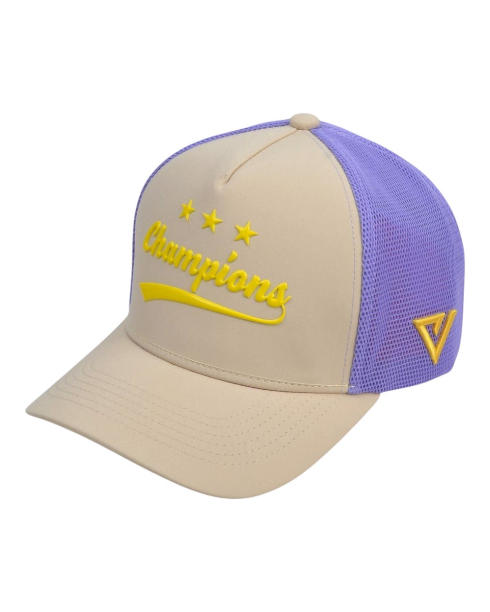 KKR Exclusive Champion Silicon Logo Trucker Cap