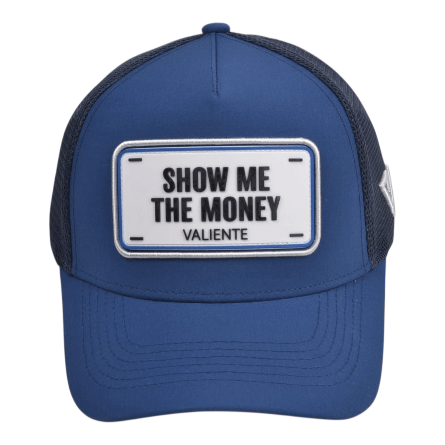 "Show Me The Money Trucker Hat-Hustle Hard, Shine Bright - valientecaps