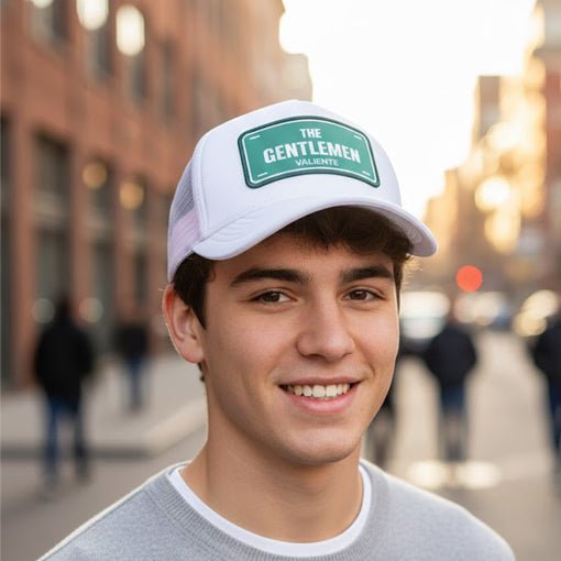 "The Gentleman" Trucker Cap — Elegance Meets Confidence !! - valientecaps