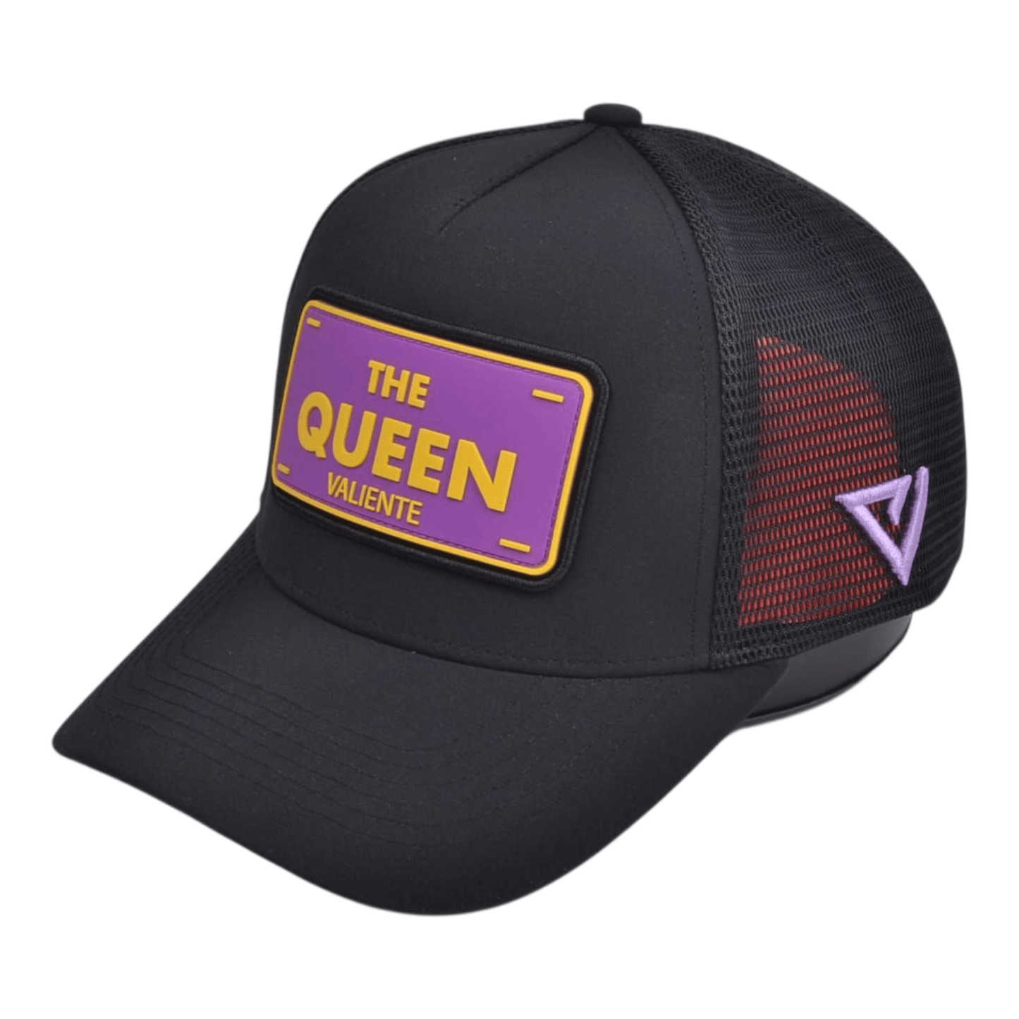 "The Queen" Trucker Hat - Reign with Grace - valientecaps