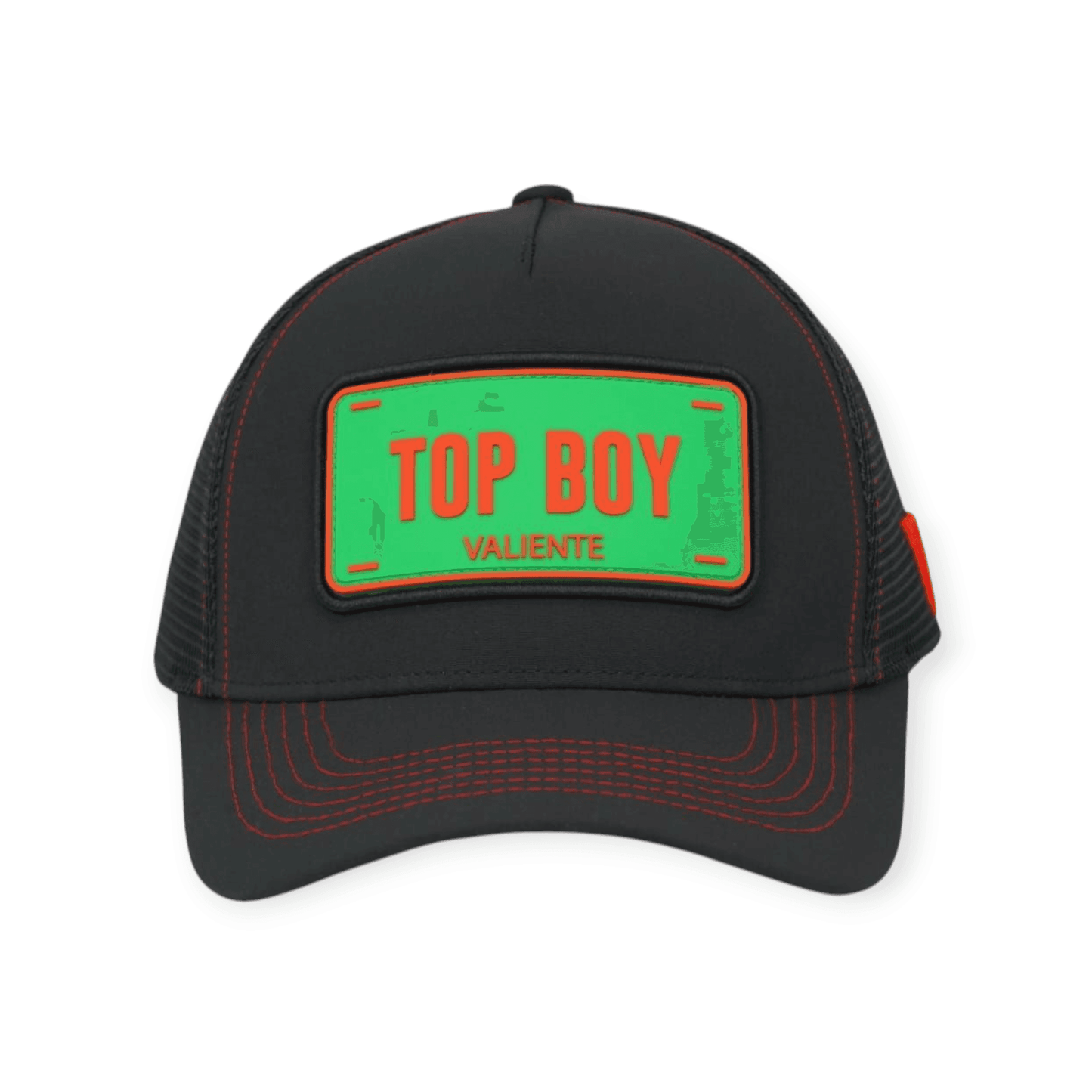 
                  
                    "Top Boy" Trucker Hat Premium Rubber Logo - valientecaps
                  
                