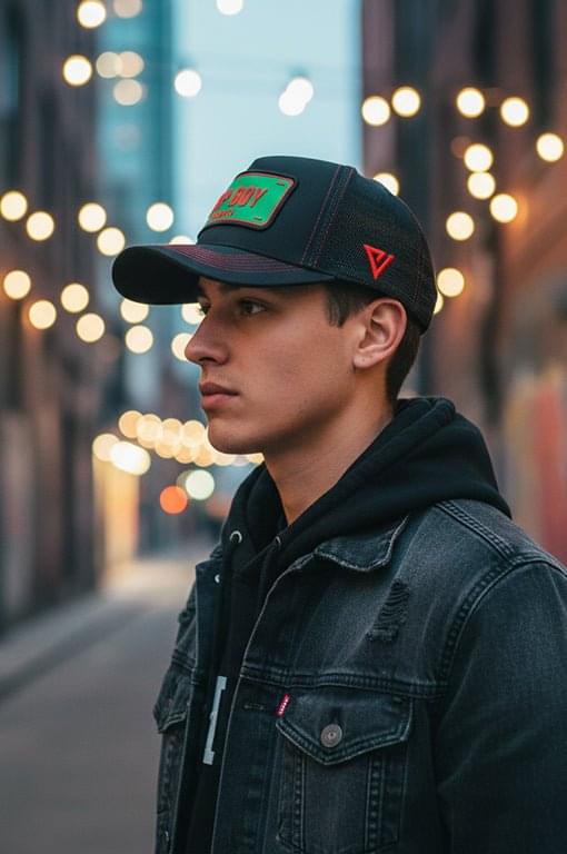 
                  
                    "Top Boy" Trucker Hat Premium Rubber Logo - valientecaps
                  
                