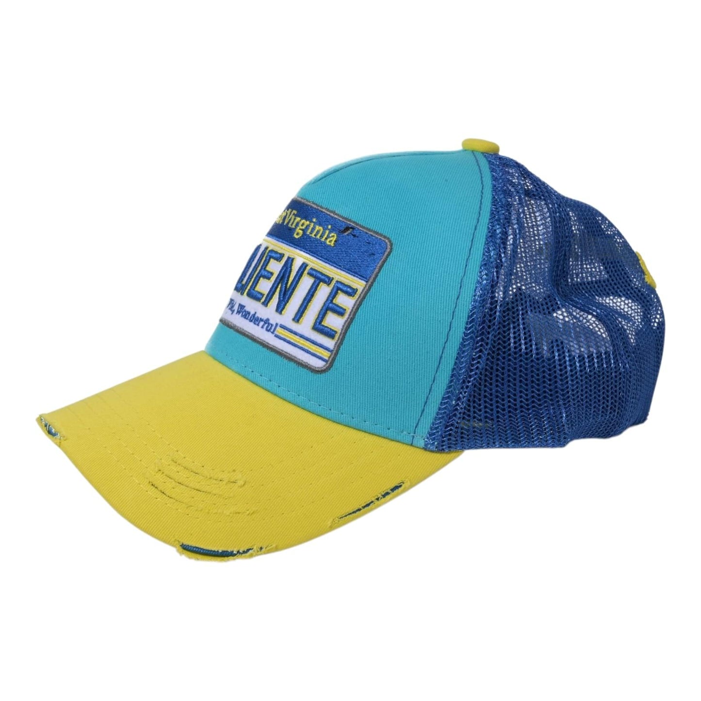 West Virginia Distressed Cap - valientecaps